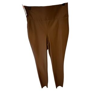 PAIGE Chocolate High-Rise Leggings